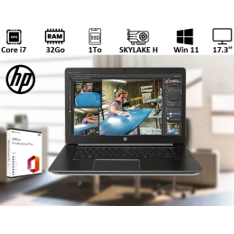 HP 17-x075nf, PC portable 17 pouces bureautique abordable à 474